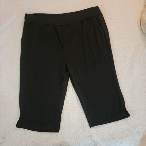 🆕️👖Black Knit Wide Leg Pants, Sz 3XL - Picture 3 of 5